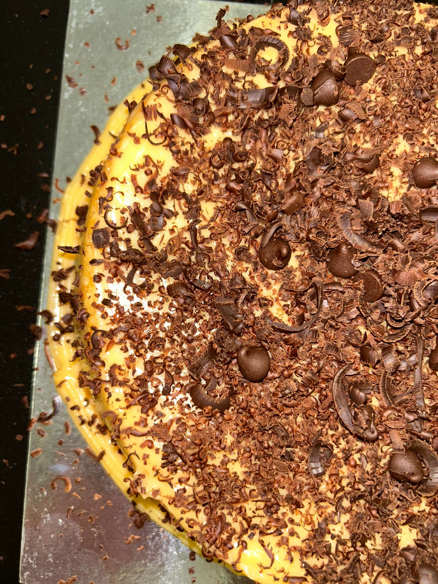 Chiffon Yema Cake with toppings - 8 inches / 850g - Rachel's Bakery