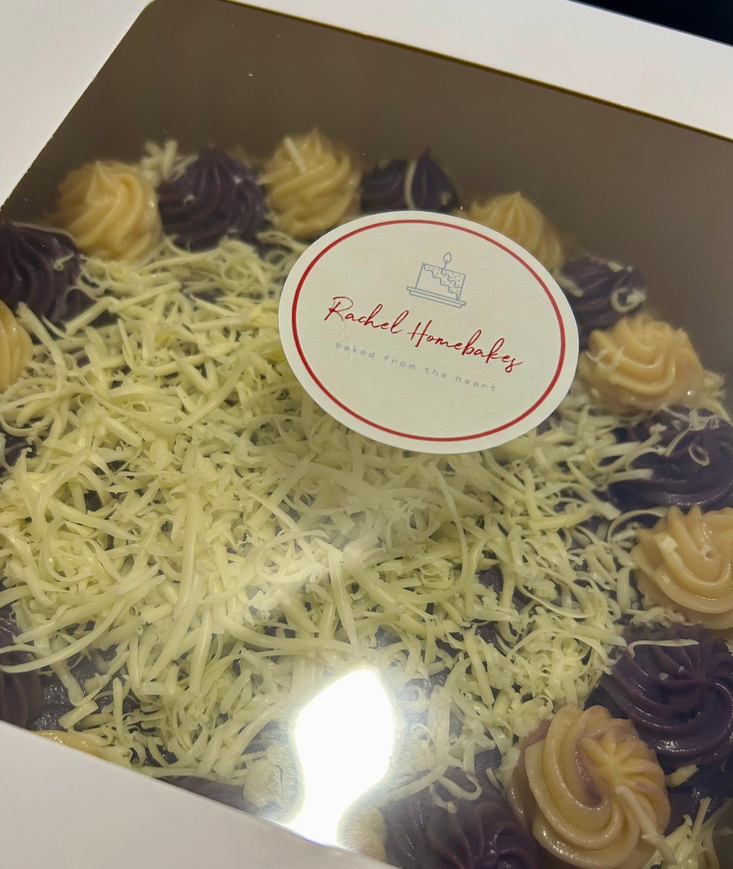 Ube Yema Cake - 8 Inches - Rachel's Bakery