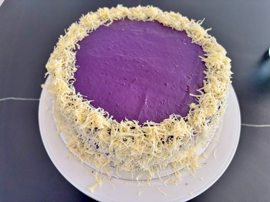 Ube Yema Cake - 8 Inches