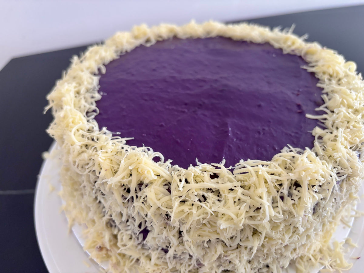 Ube Yema Cake - 8 Inches
