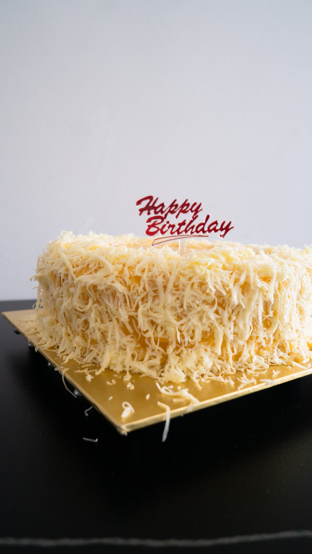 Chiffon Yema Cake with toppings - 8 inches / 850g - Rachel's Bakery