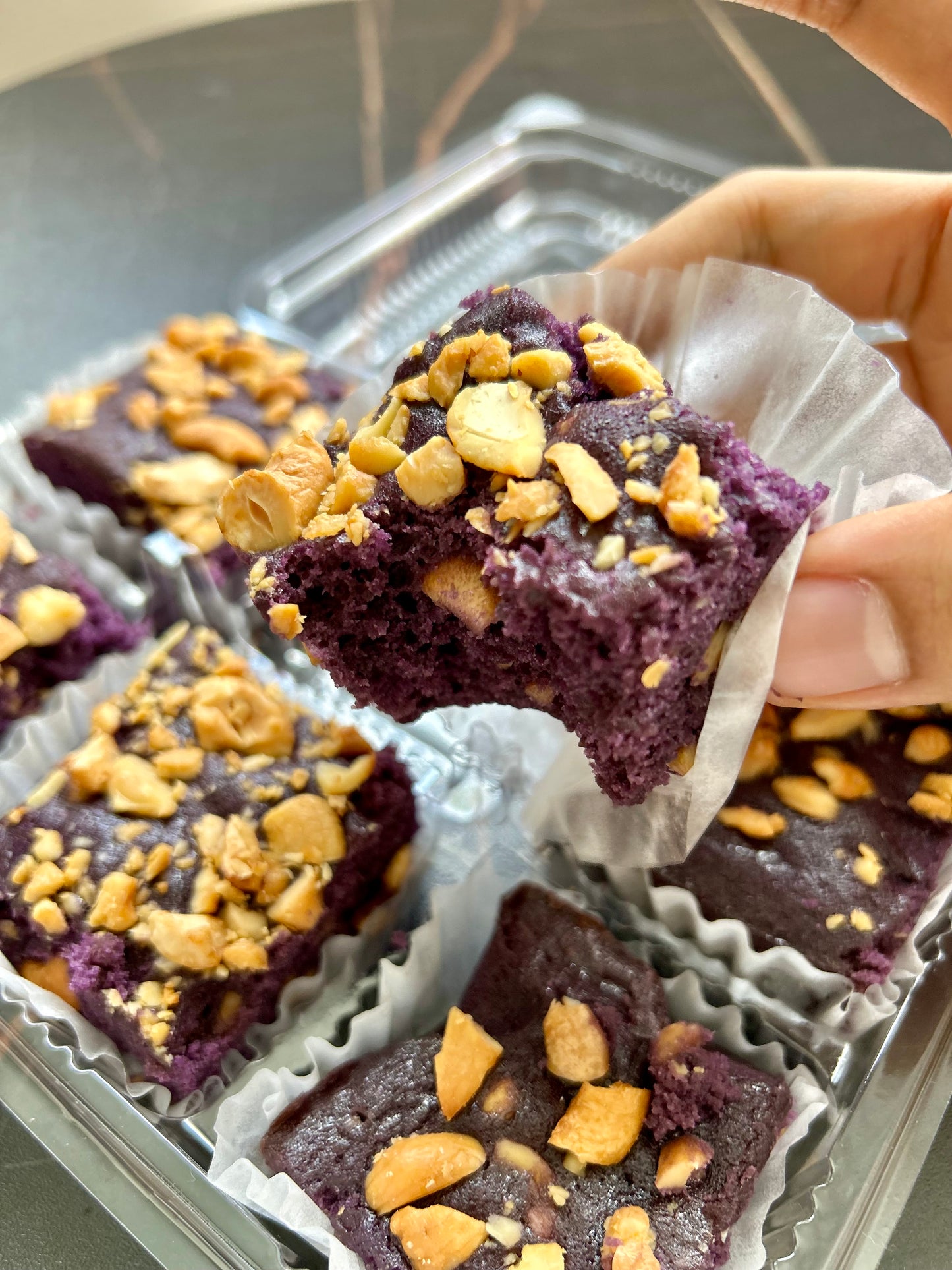 Ube/Taro Brownies - Box of 12